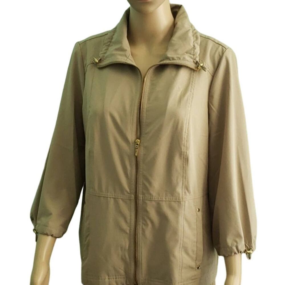 Chico's 3/4‎ Sleeved Zynergy Jacket Size 1
